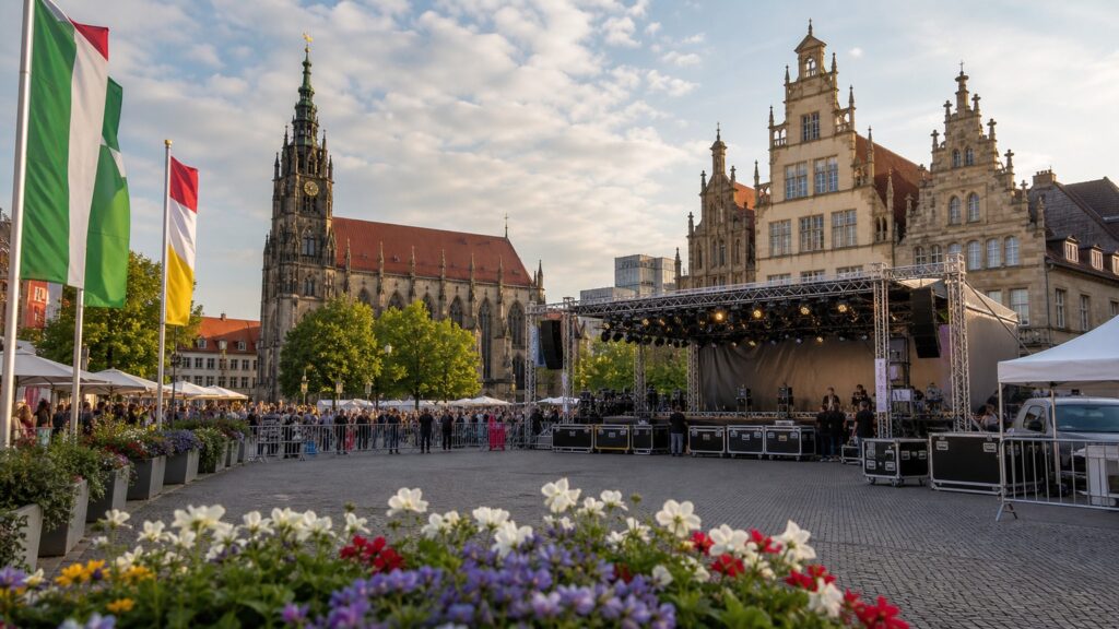 NRW feiert 80. Geburtstag: Münster wird zur Landesbühne
