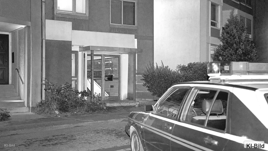 Wohnungseingang als Symbol für versuchte Einbrüche in Bad Salzuflen.
