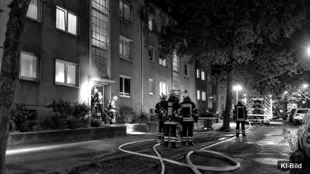 Bochum-Harpen: Kellerbrand fordert drei Verletzte