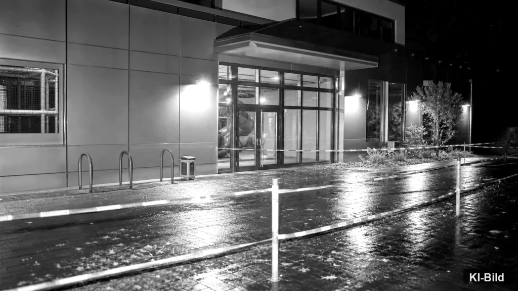 Gebäude in Dortmund als Symbol für einen Polizeieinsatz mit Taser.