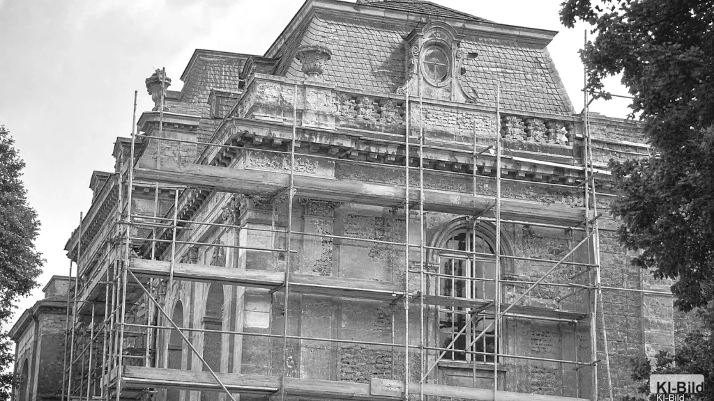 Historisches Gebäude als Symbol für Denkmalförderung in Nordrhein-Westfalen.